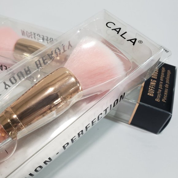 Rose Quartz Buffing Brush - Precision - Perfection Set of 2 - Picture 5 of 7